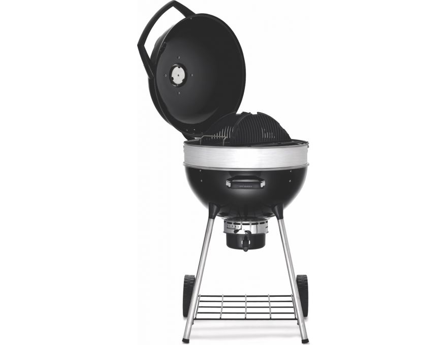 Grill węglowy 22" PRO Charcoal Kettle czarny + zestaw (komin do rozpalania #67802, węgiel drzewny 3 kg #67107, podpałka 100 szt. #67052) - 7